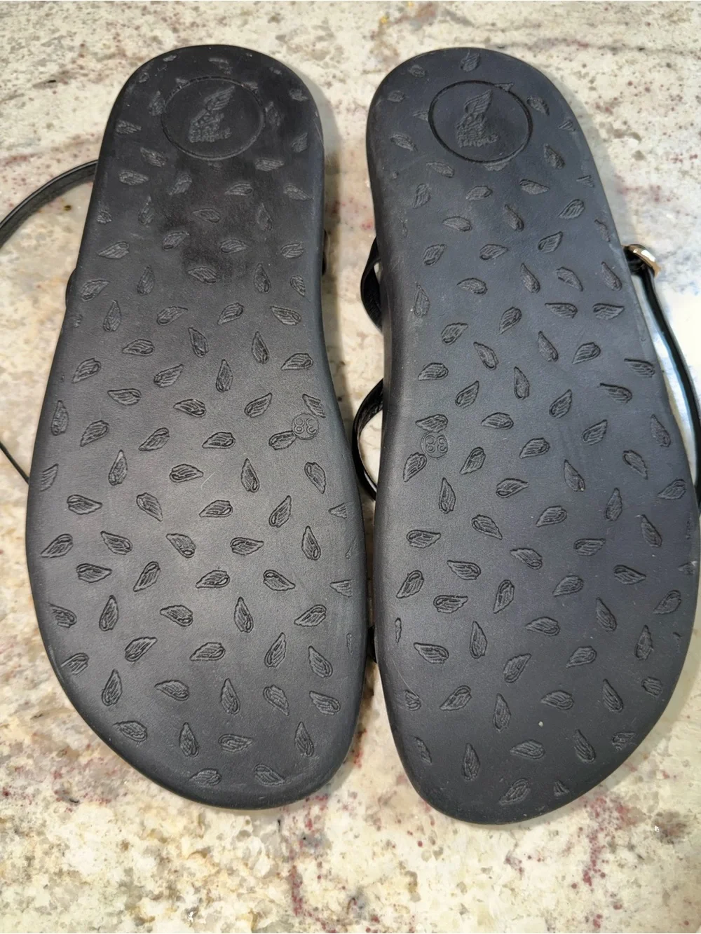 Ancient Greek Aimilia $324 Women’s Black Strappy Sandals 7.5 EU 38 NWOT